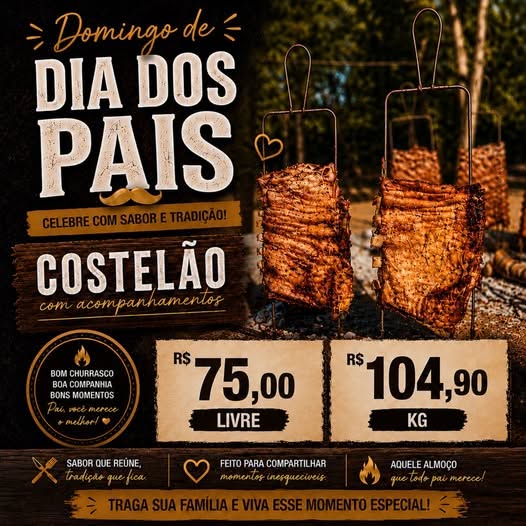 ALMOÇO DIA DOS PAIS