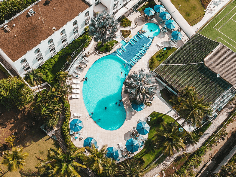 Lazer em  Ubatuba: conheça os Wembley Inn Hotel