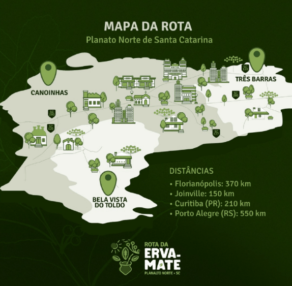 Rota da Erva Mate Planalto Norte Catarinense