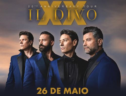 26/05/24 - Show IL DIVO - Tour 20º Aniversário