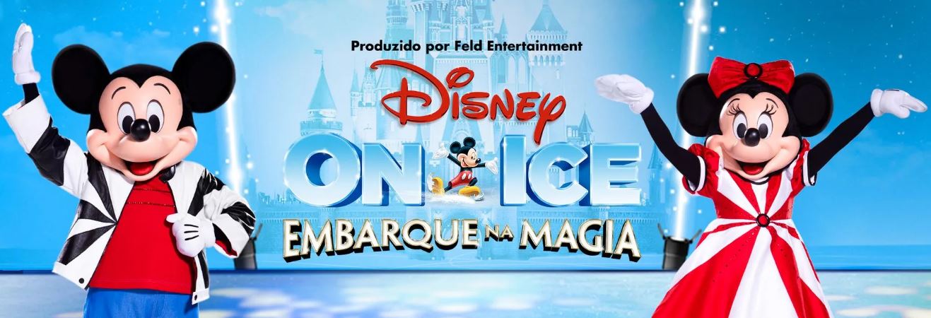 28/05/24 a 02/06/24 - Show DISNEY ON ICE ''Embarque na Magia''