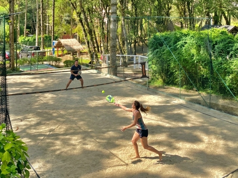 Quadra de Beach Tennis