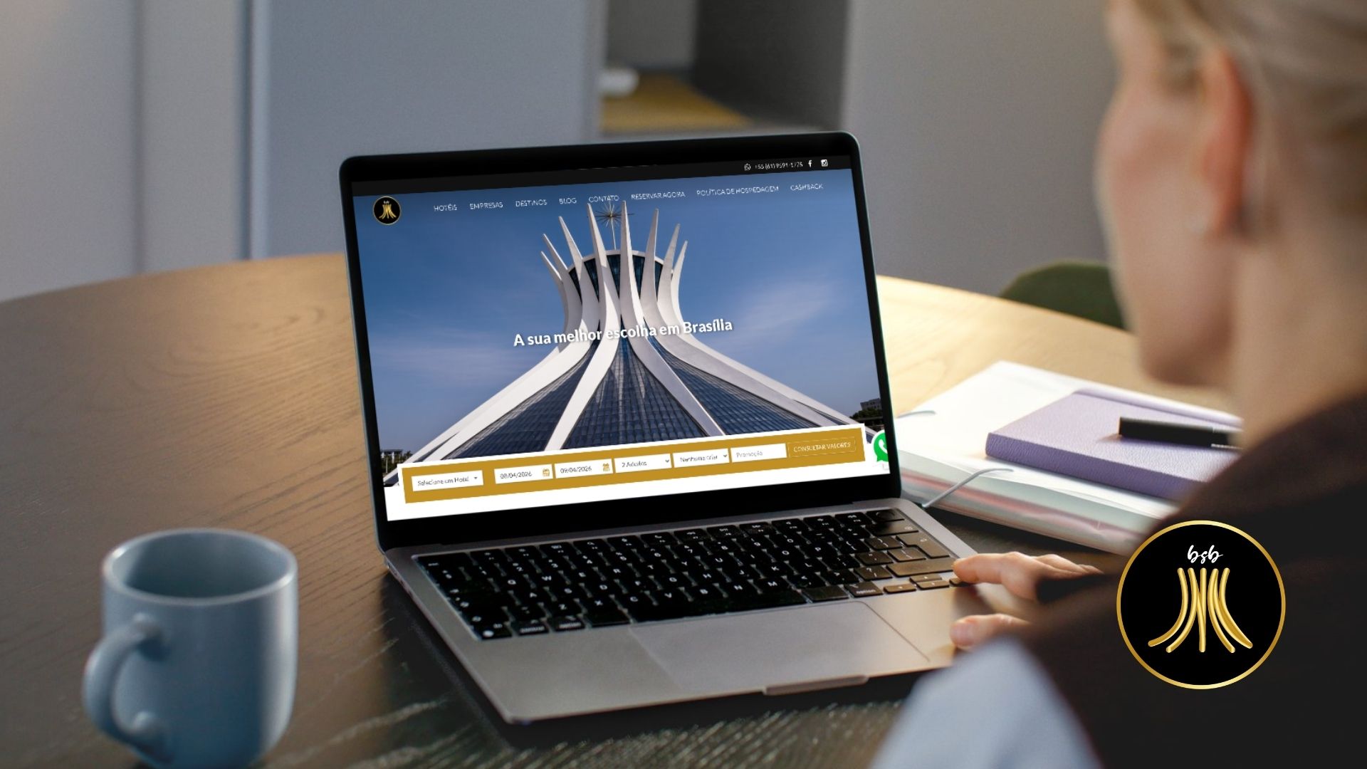 Facilidade, segurança e rapidez ao reservar seu hotel em Brasília