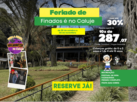 Finados 🌿 30/10 a 02/11