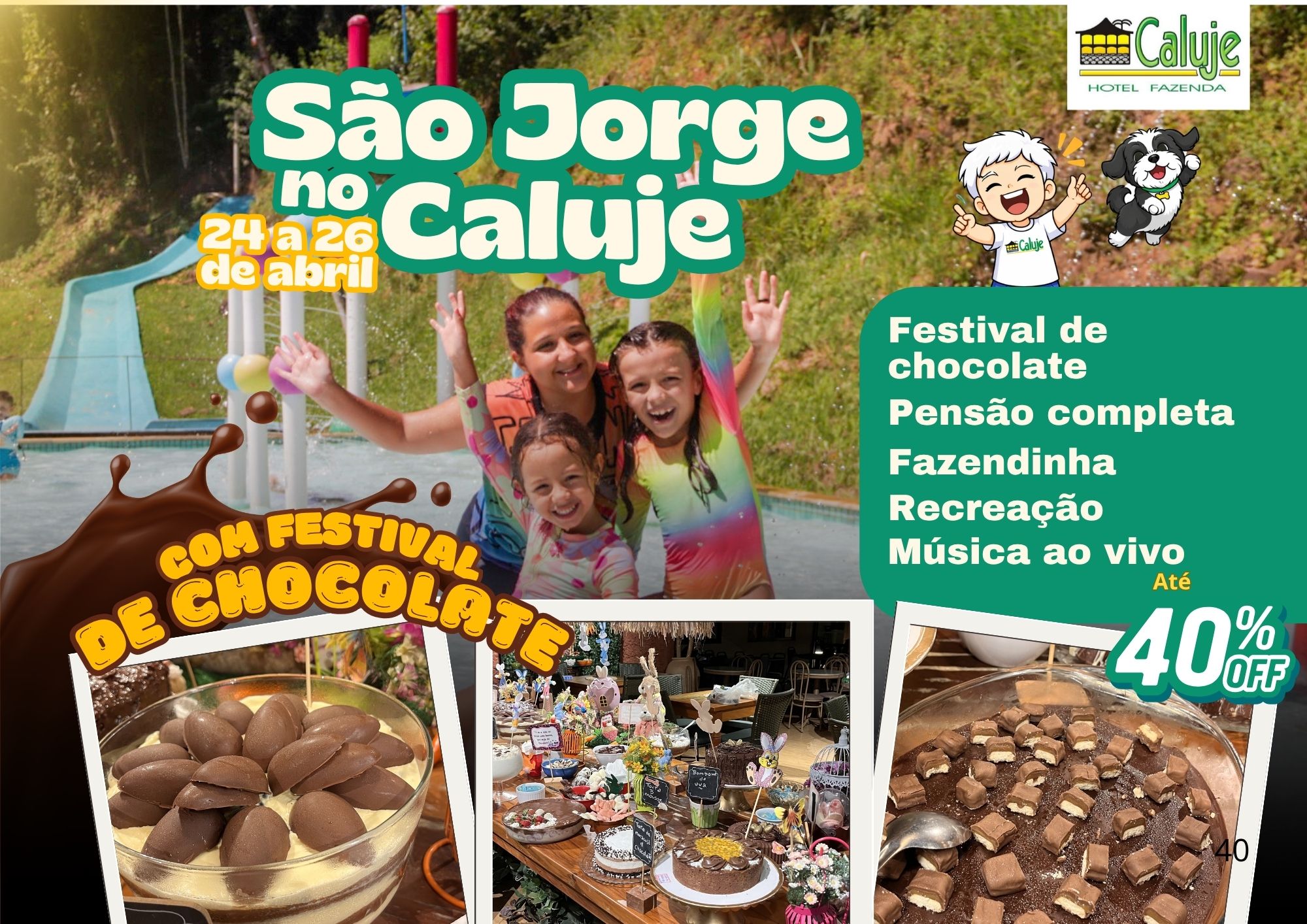 São Jorge no Caluje 24/04/2026 a 26/04/2026 – Abril