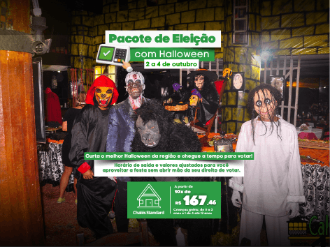 Pacote de Eleição com Halloween